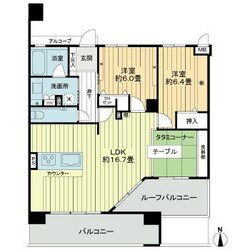 アルファステイツ国府の物件間取画像